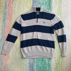 Chaps Quarter-Zip Pullover Sweater—Men’s Medium
